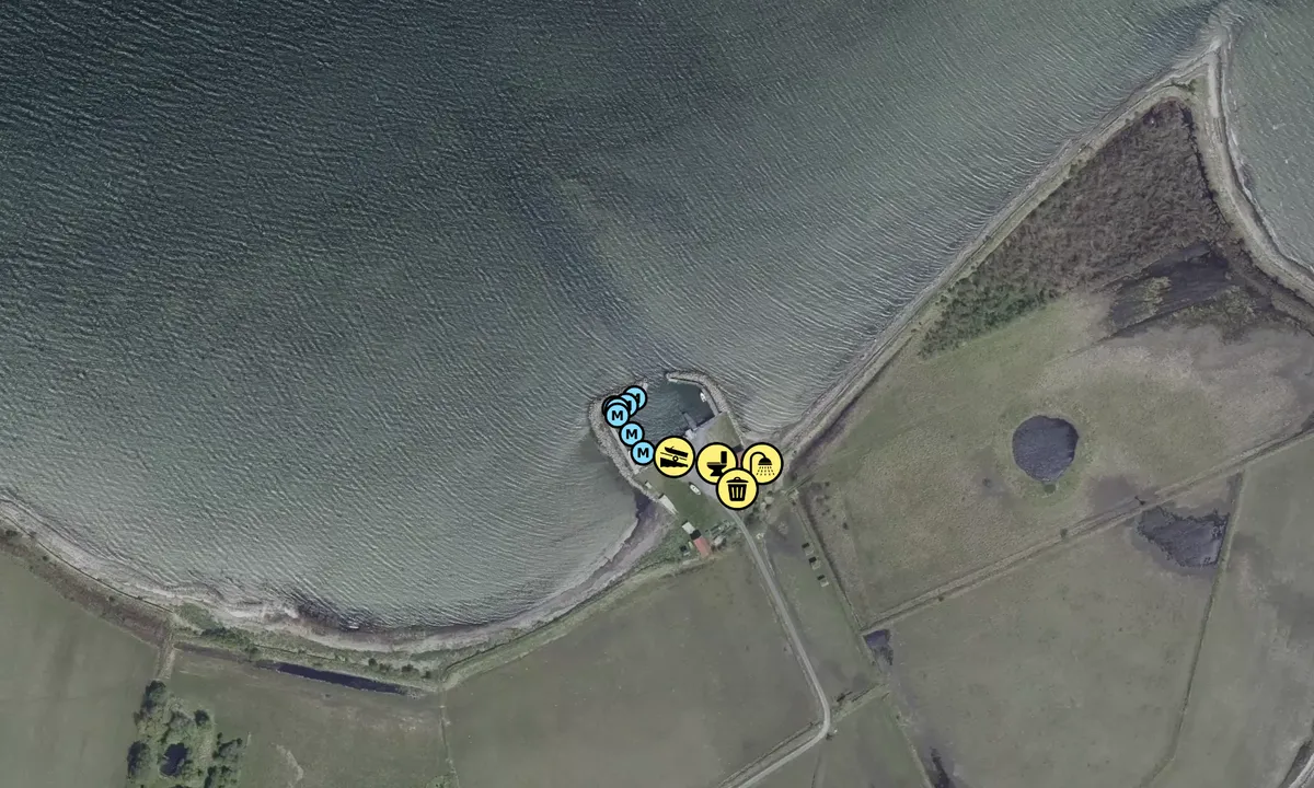 Satelite image of Hjortø Havn