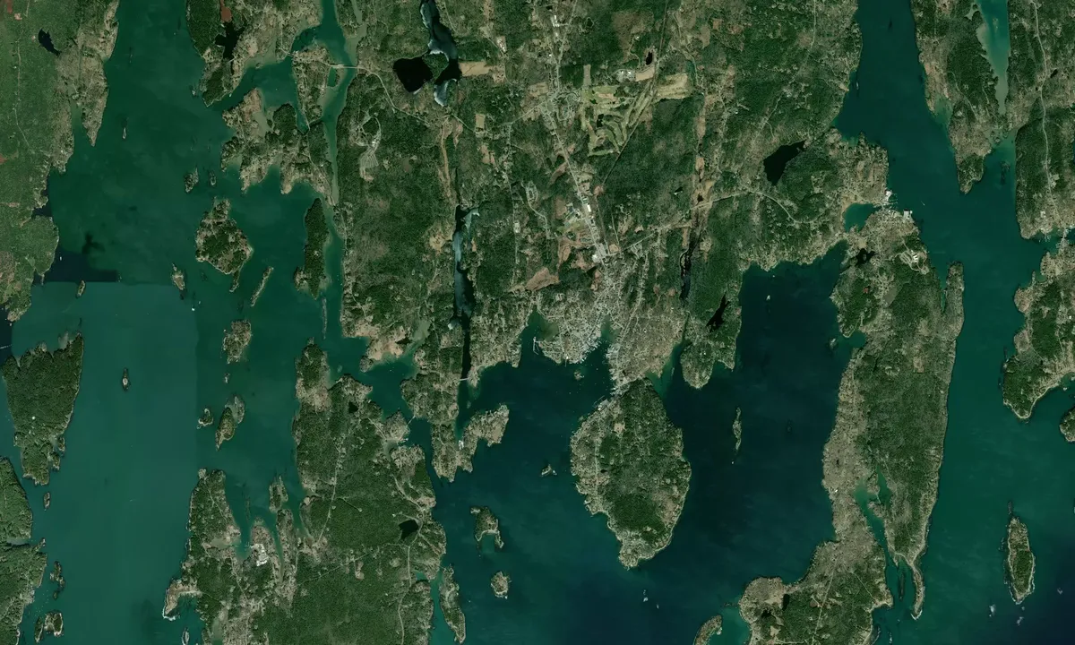 Flyfoto av Hodgdon Marina