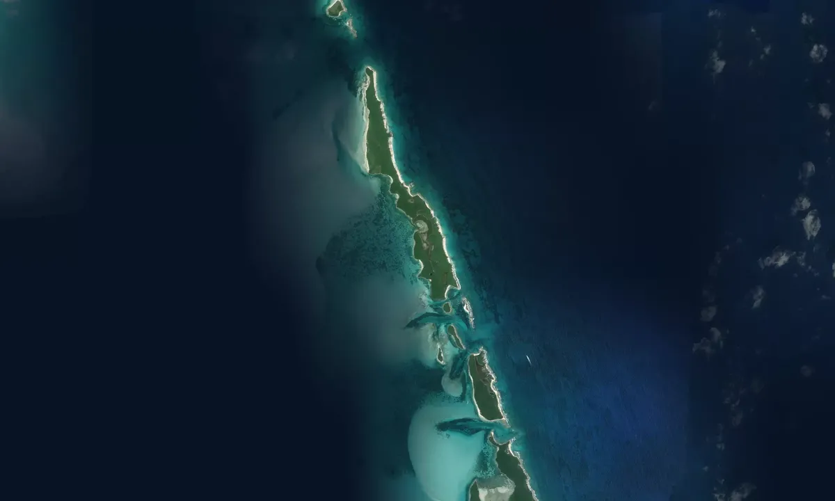 Flyfoto av Hoffman's Cay - 2