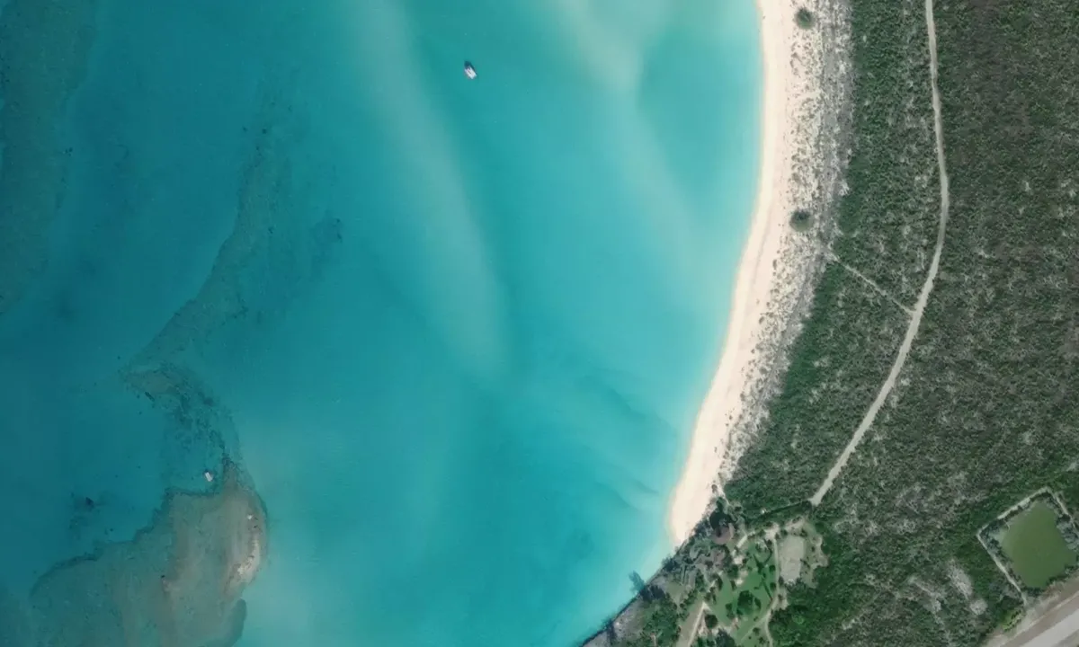 Satelite image of Hog Cay - Glinton's Settlement