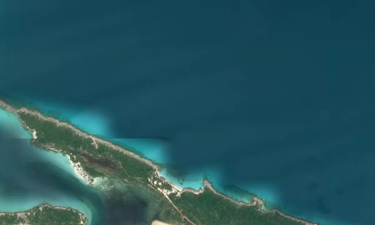 Flyfoto av Hog Cay North