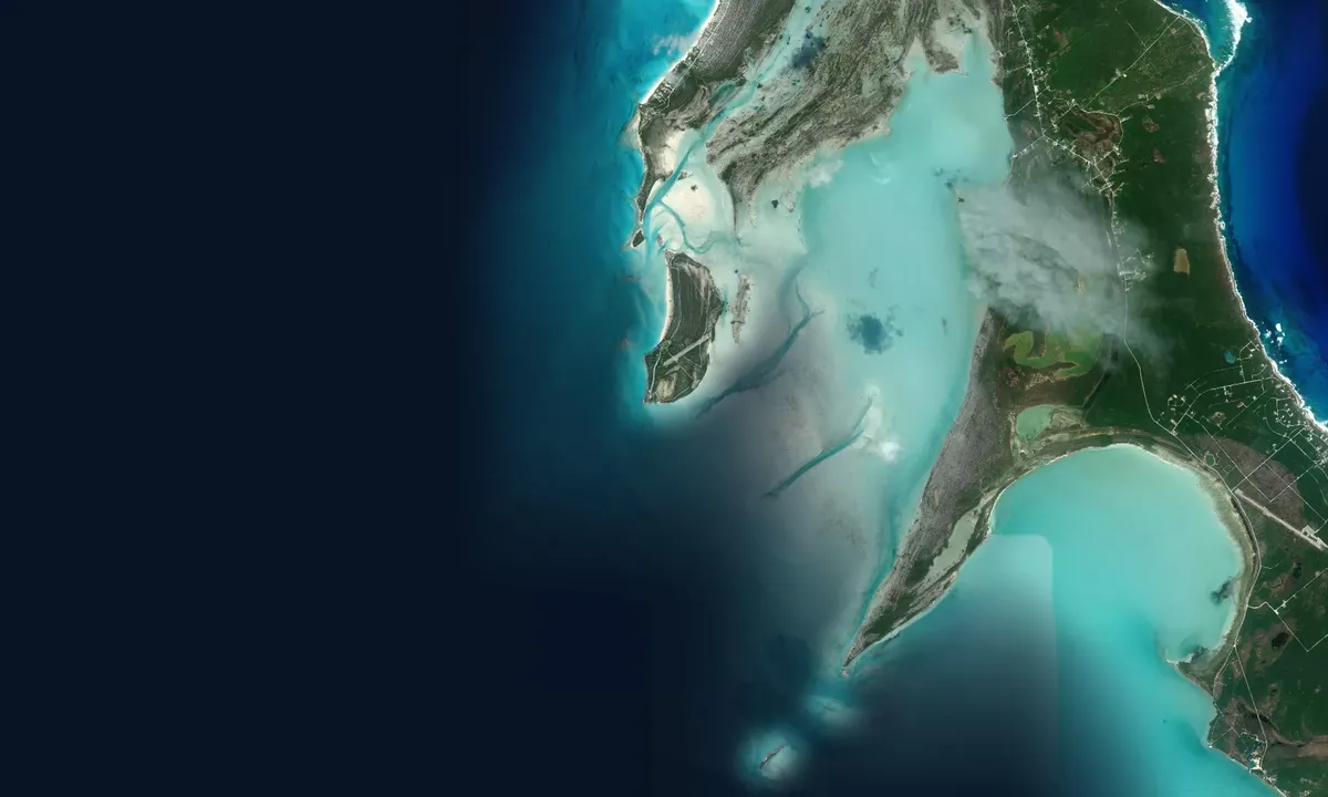 Flyfoto av Hog Cay South