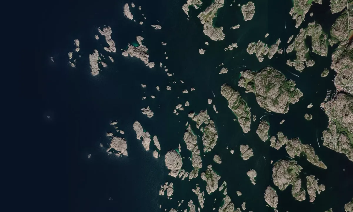 Flyfoto av Höga Vassholmen