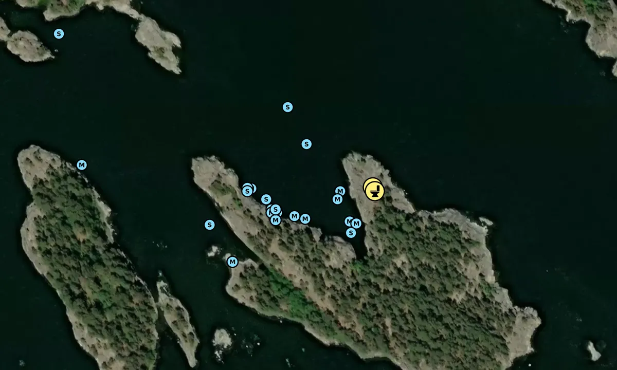 Satelite image of Högholmen - Norrköping