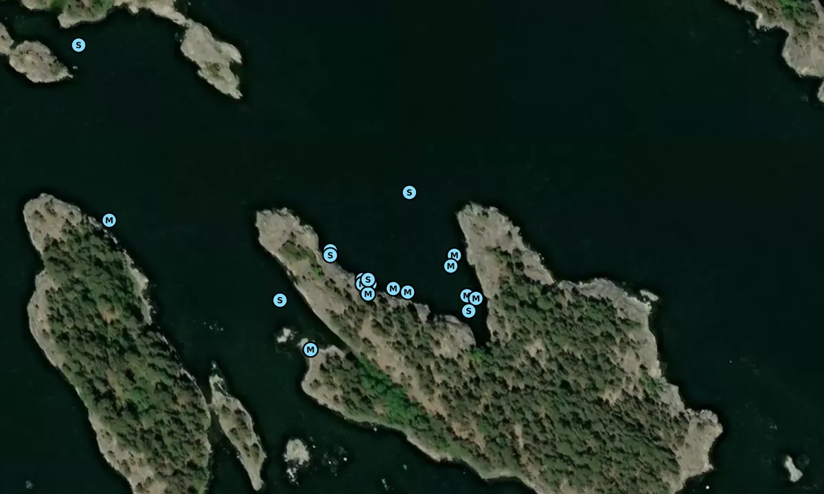 Satelite image of Högholmen - Norrköping