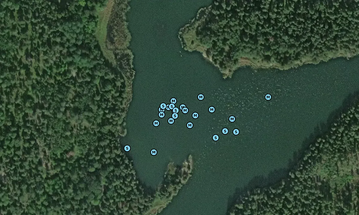 Satelite image of Högmarsö - Norrviken