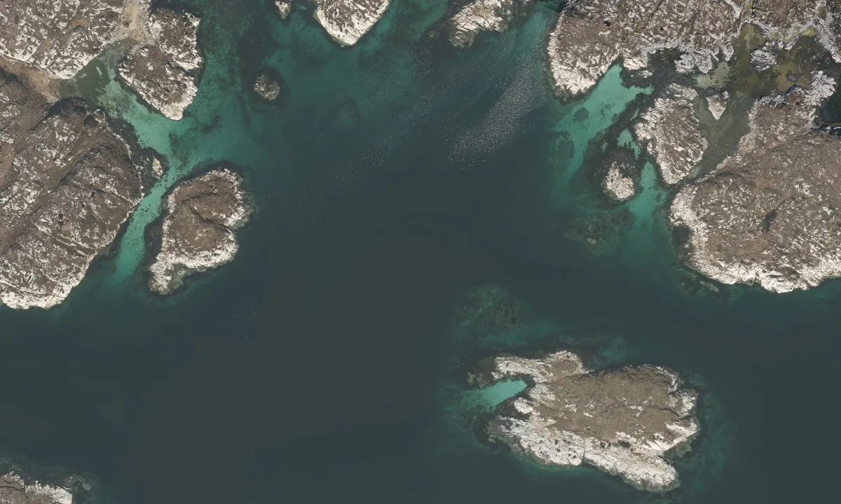 Flyfoto av Høgøya