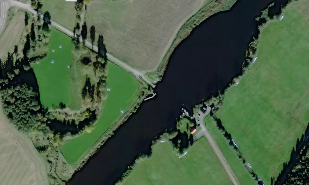 Satelite image of Högsäter