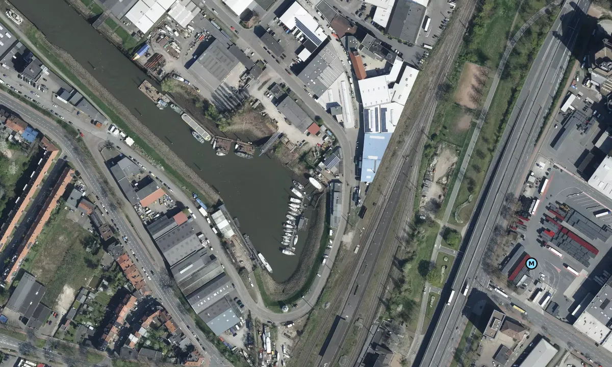 Satelite image of Hohentor Hafen