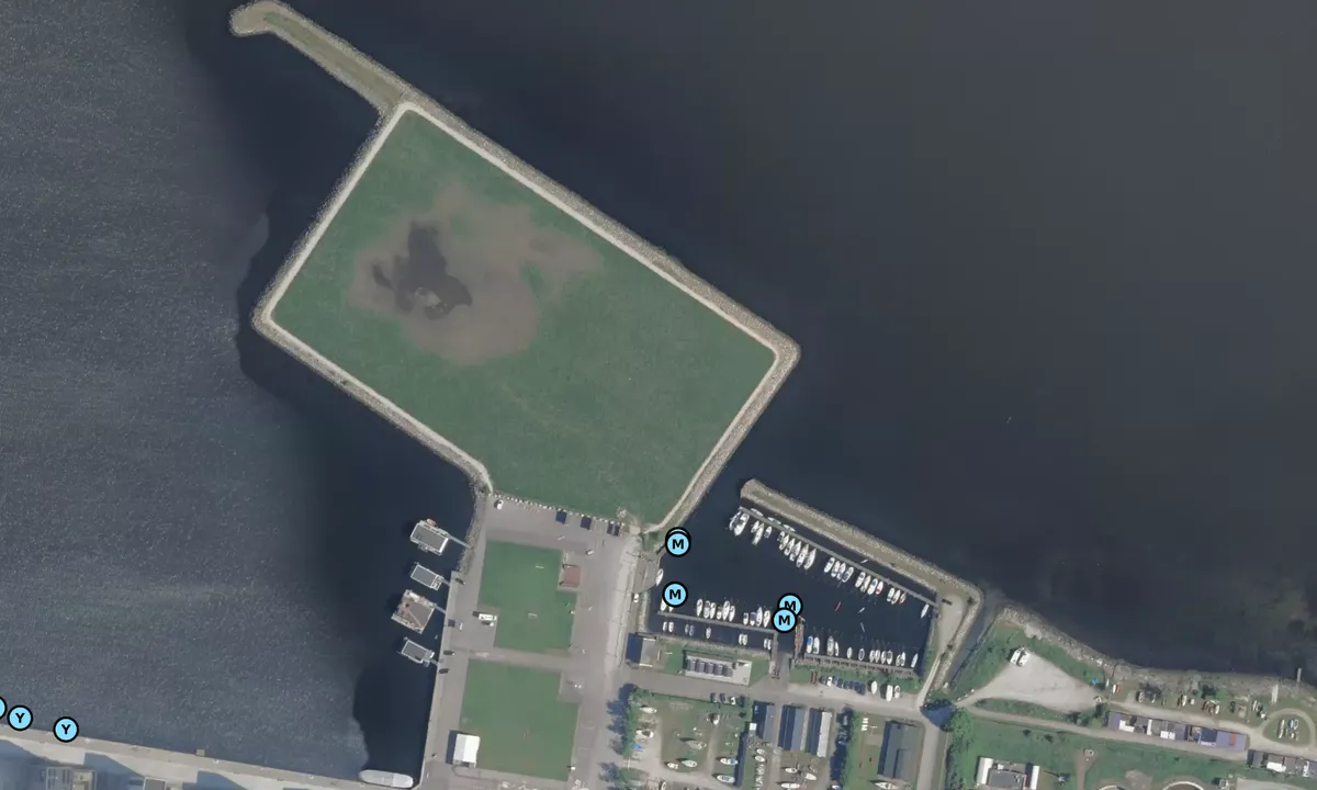 Satelite image of Holbæk Vest