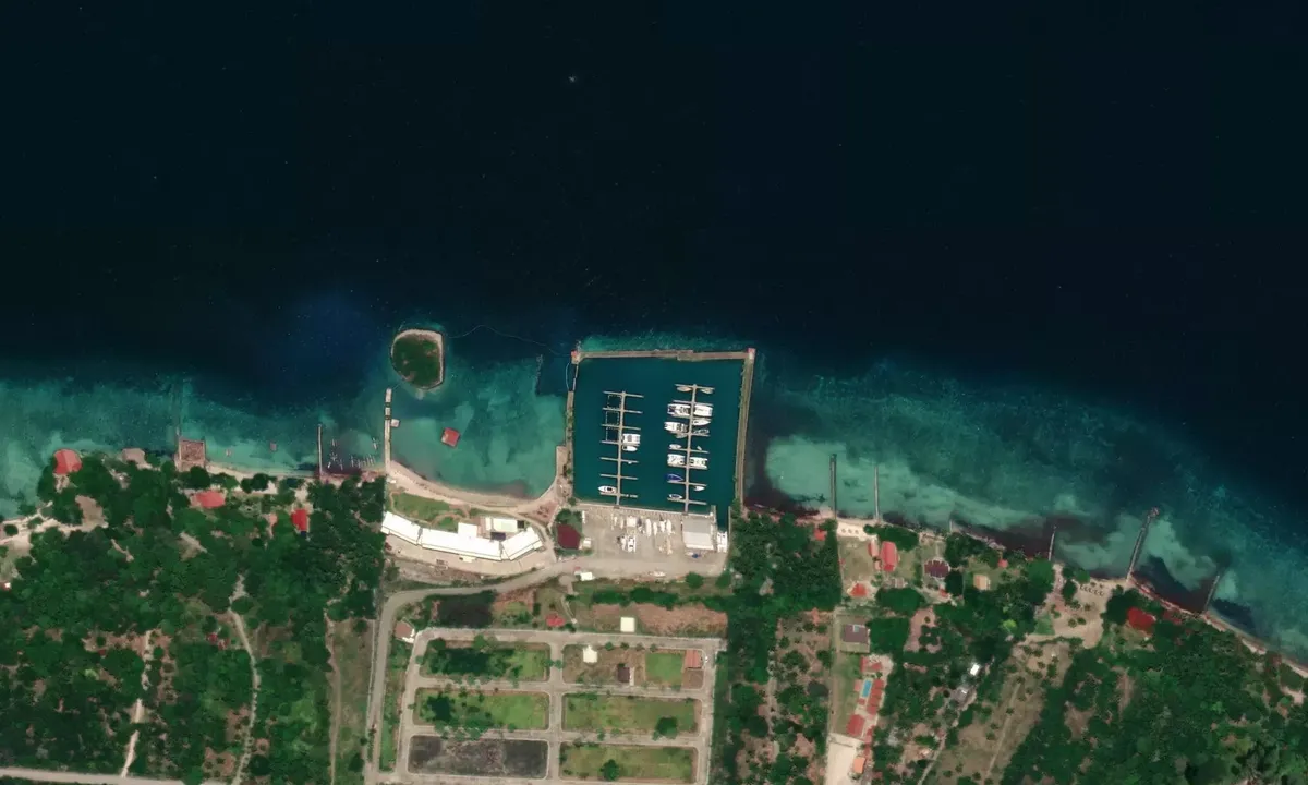 Satelite image of Holiday Ocean View Marina