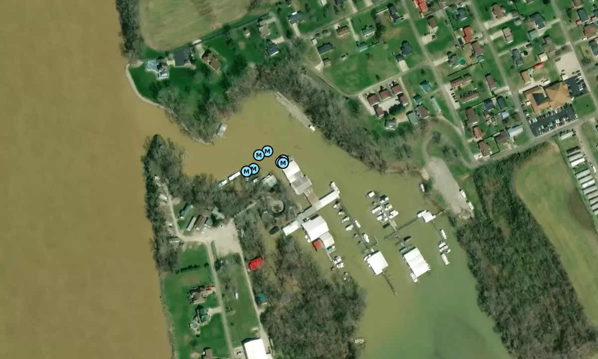 Satelite image of Holiday Point Yacht Club