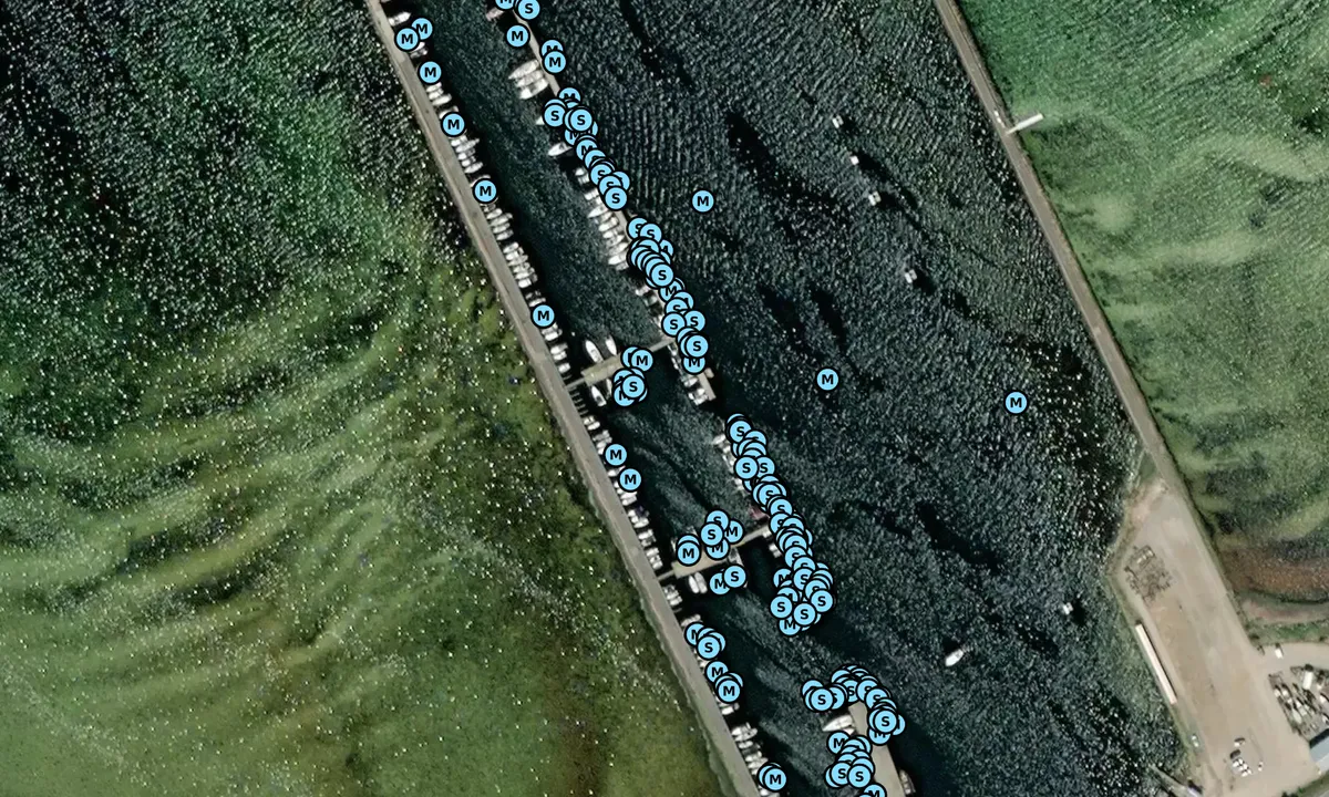 Satelite image of Höllviken/Falsterbokanalen