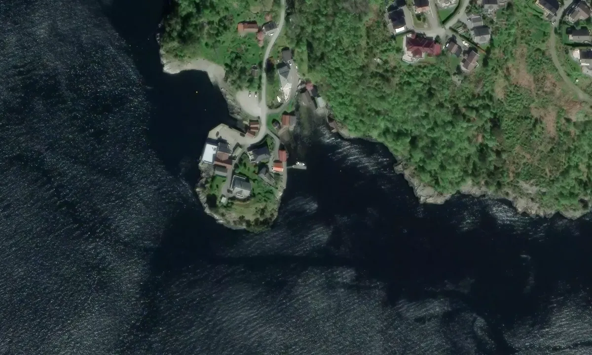 Satelite image of Holmeknappen