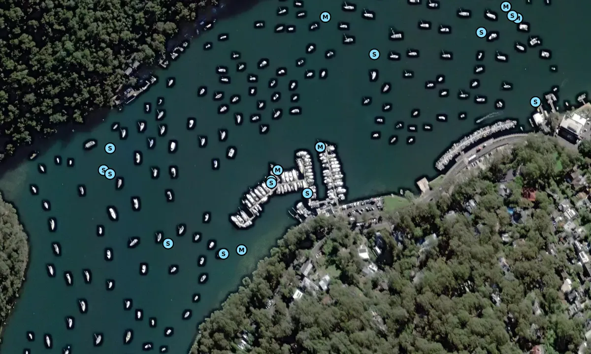 Satelite image of Holmeport Marina
