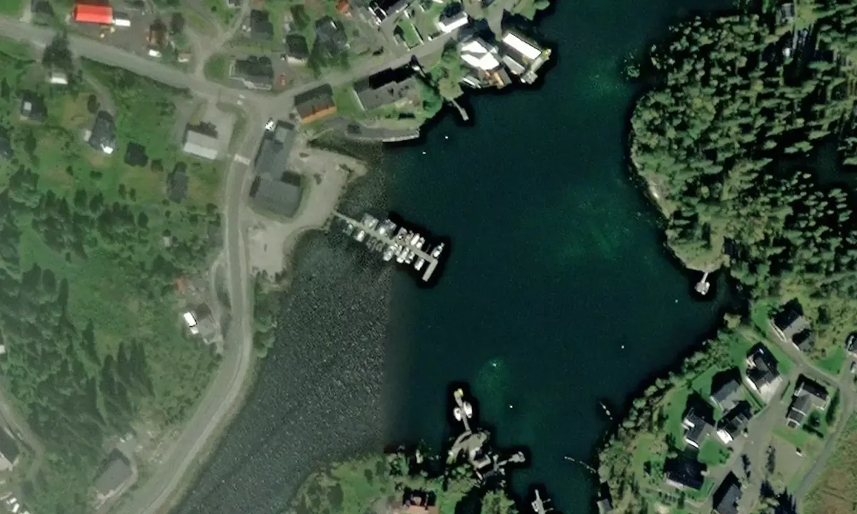 Satelite image of Holmmestø