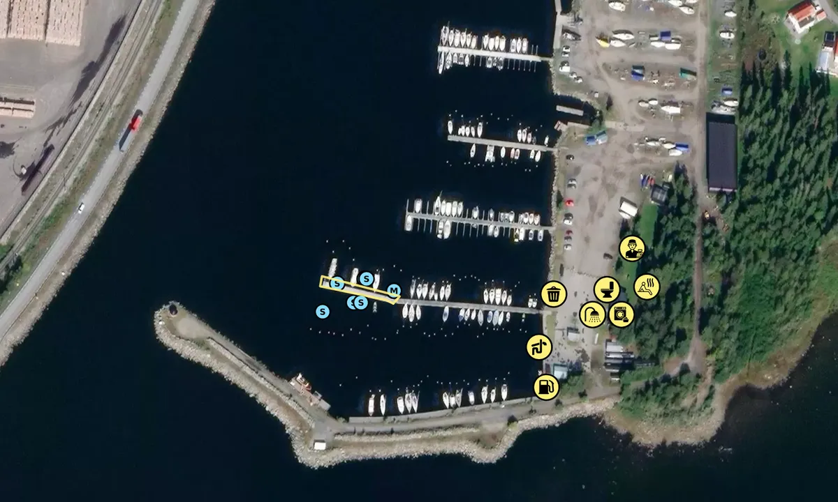 Satelite image of Holmsund - Patholmsviken