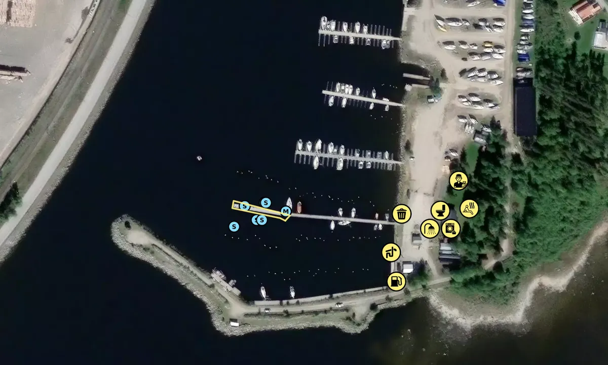 Satelite image of Holmsund - Patholmsviken