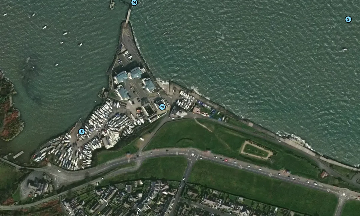 Satelite image of Holyhead Sailing Club
