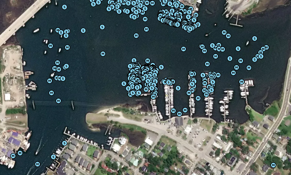 Satelite image of Homer Smith Docks And Marina