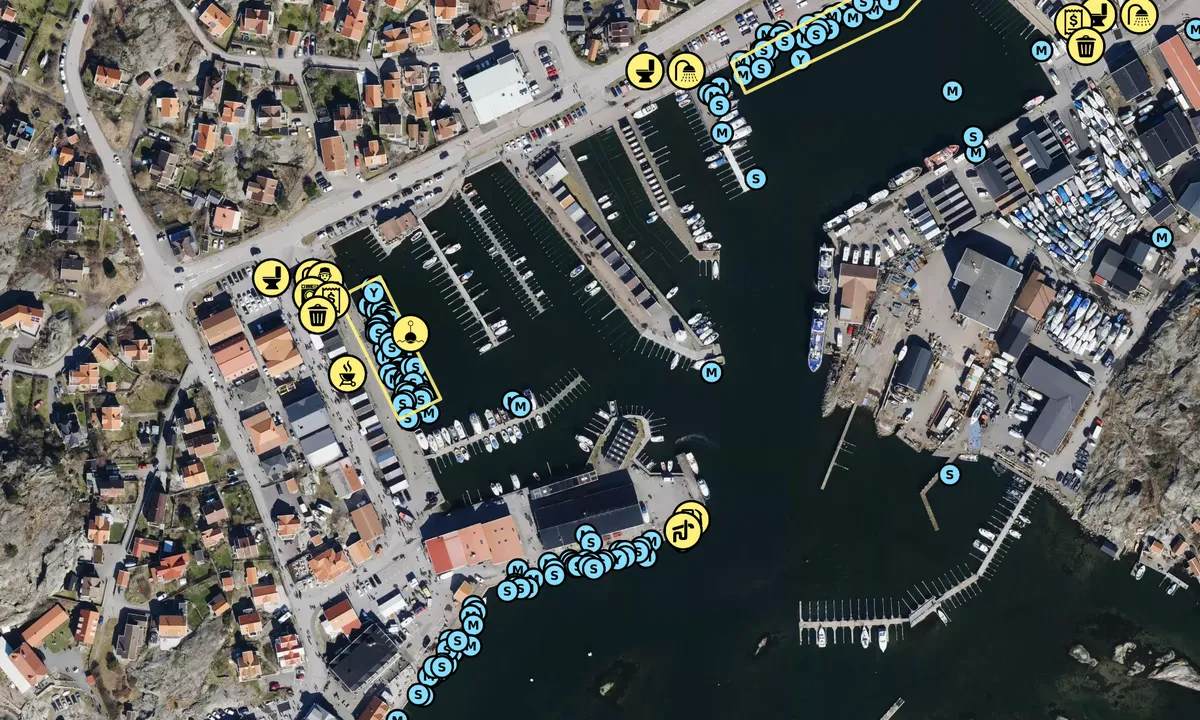 Satelite image of Hönö Klåva
