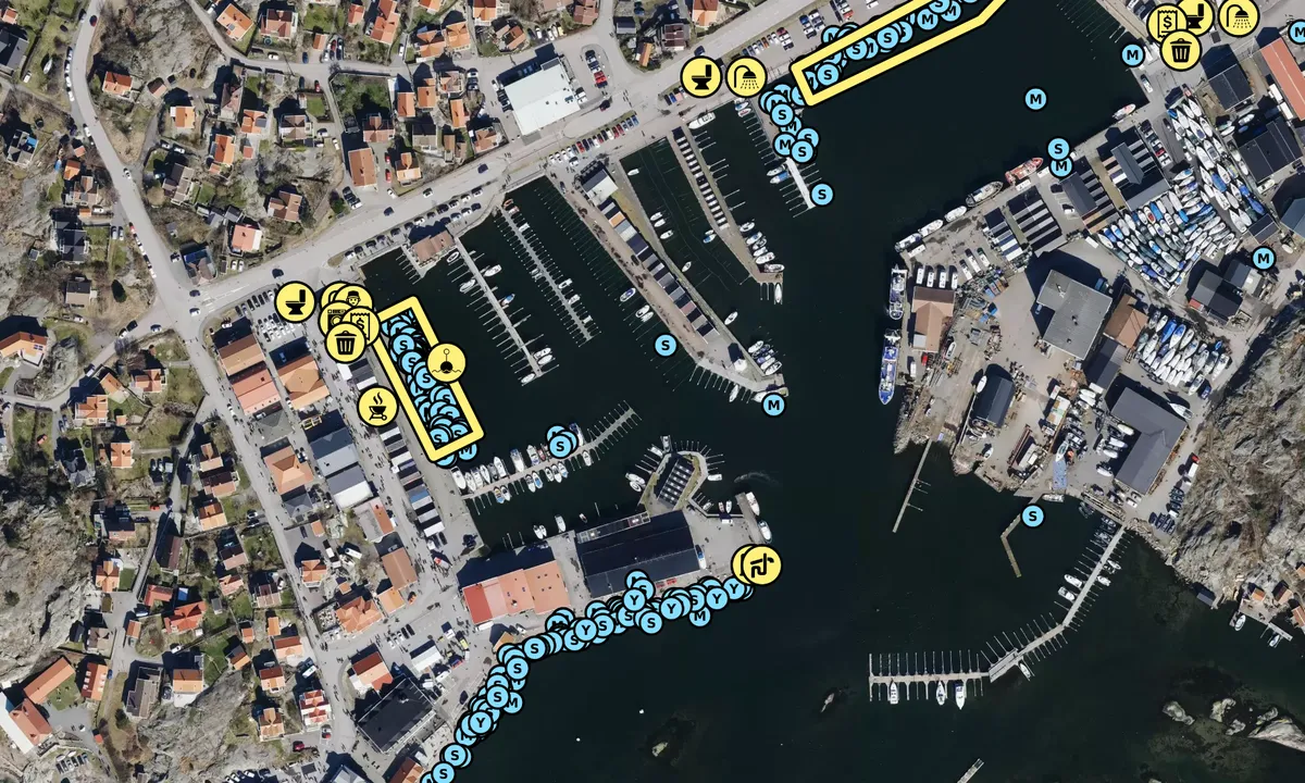 Satelite image of Hönö Klåva