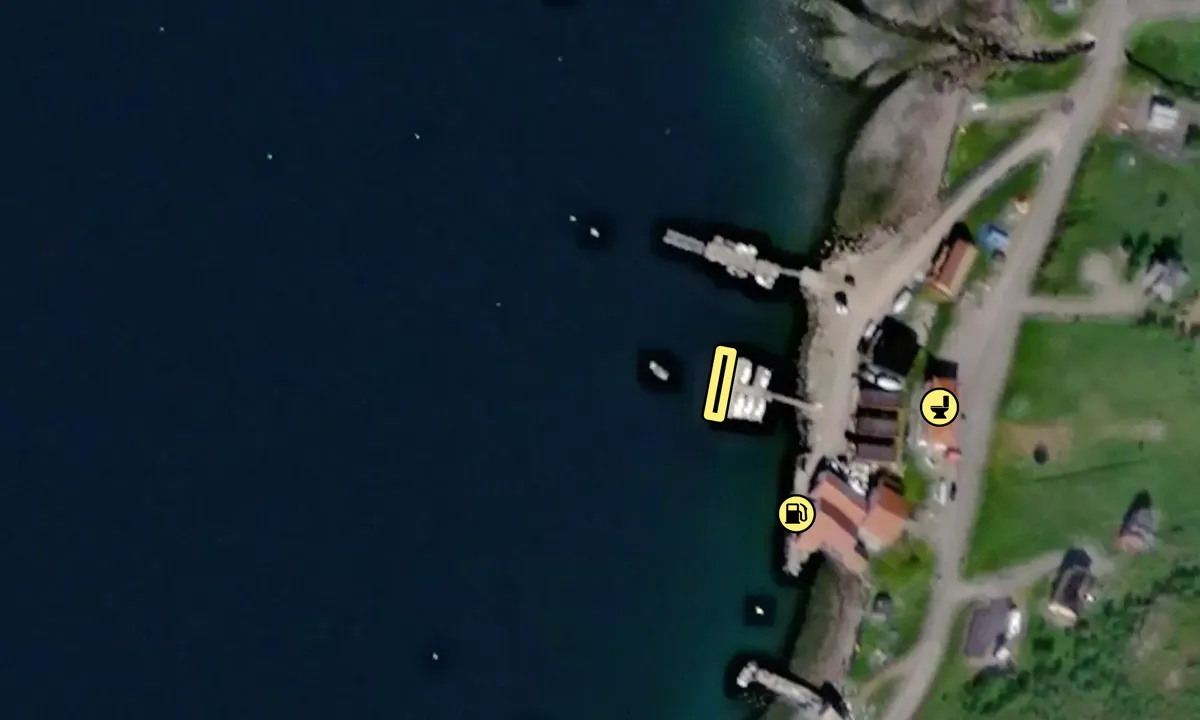 Satelite image of Hønsebybotn