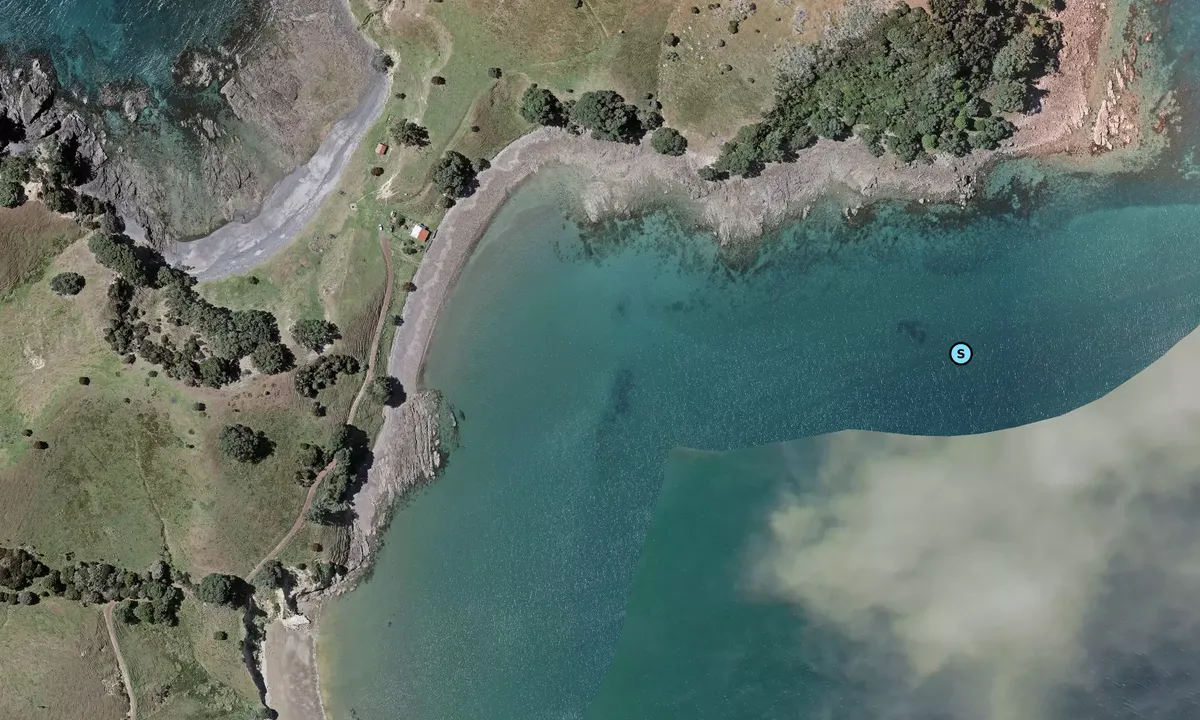 Satelite image of Hooks Bay