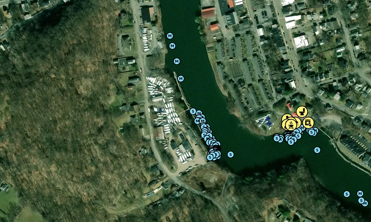Satelite image of Hop-O-Nose Marina