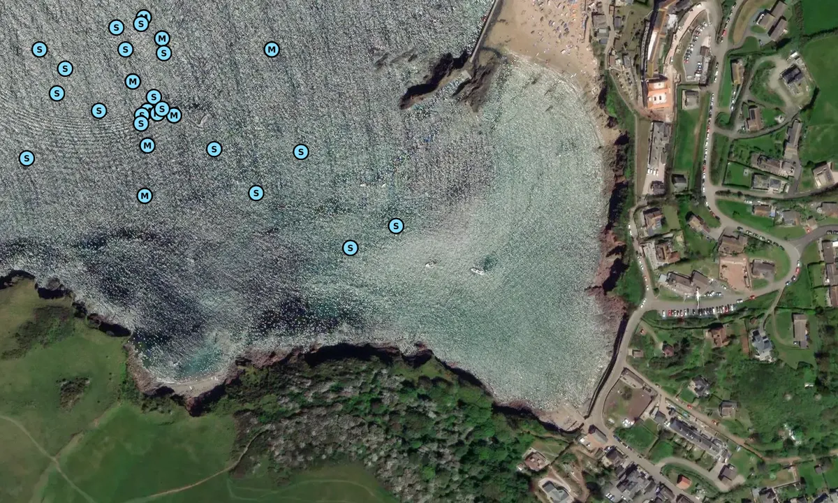 Satelite image of Hope Cove