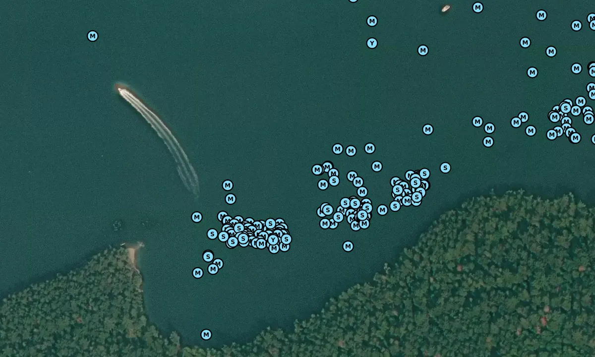 Satelite image of Hope Island North