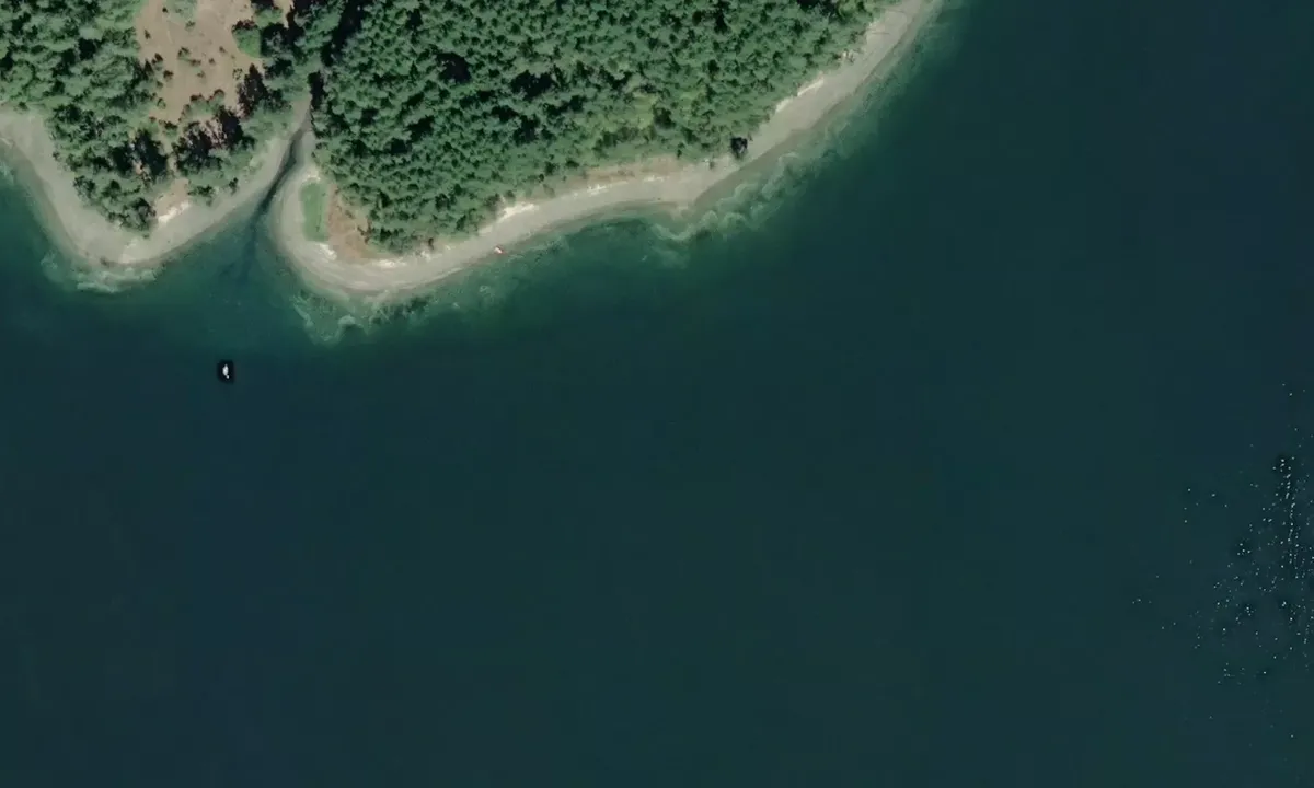 Flyfoto av Hope Island South