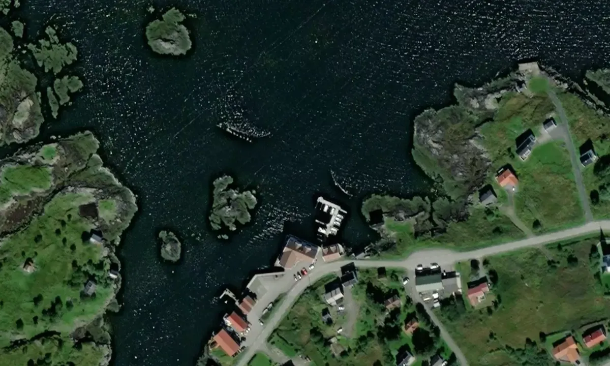 Satelite image of Hopen