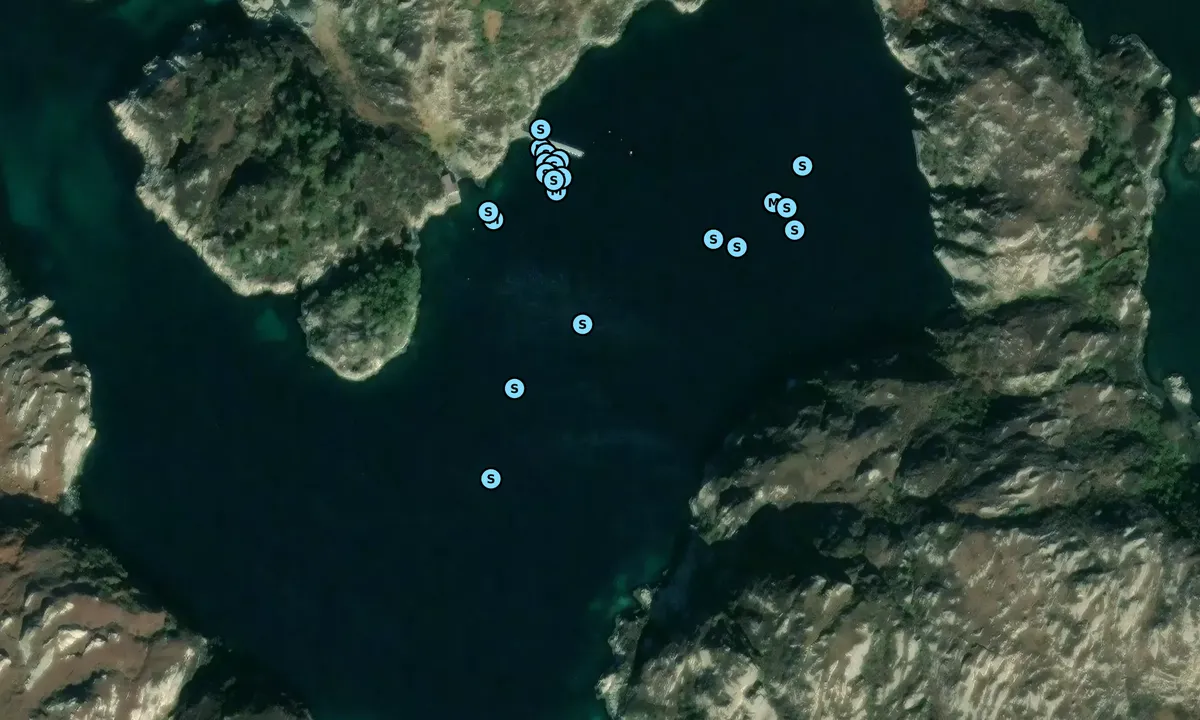 Satelite image of Horgo - Vestrevågen