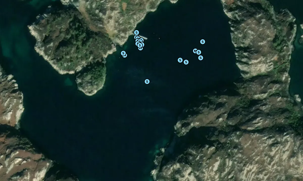 Satelite image of Horgo - Vestrevågen