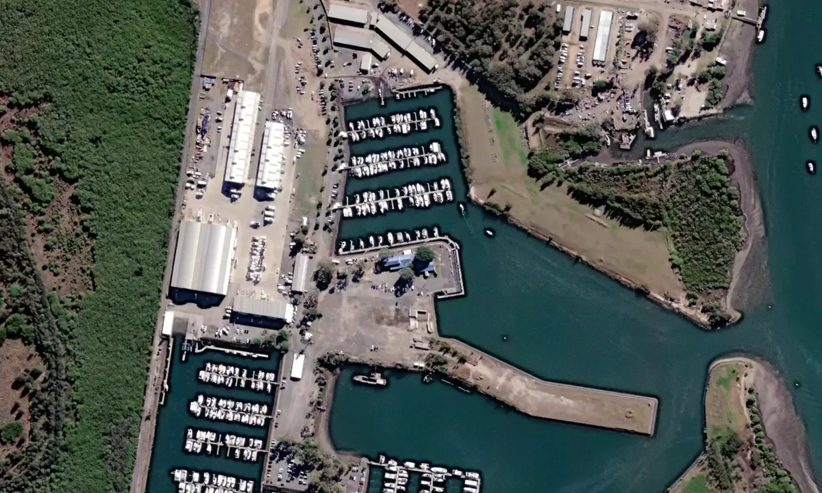 Flyfoto av Horizon Shores Marina