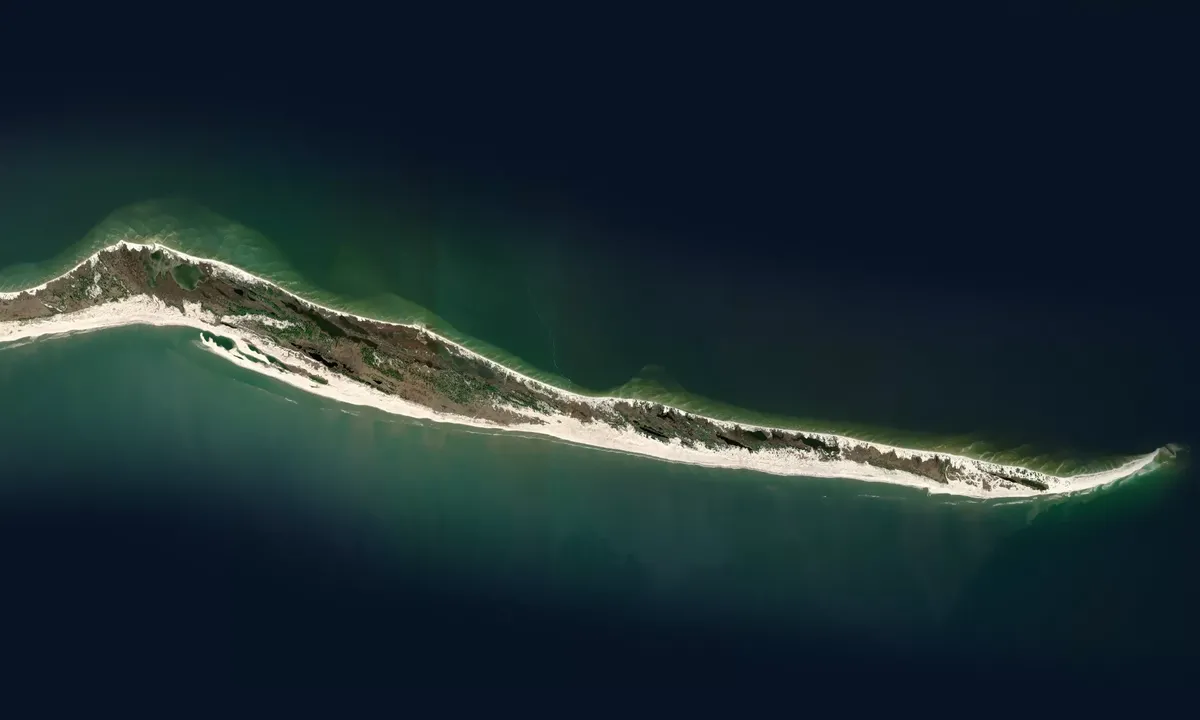 Flyfoto av Horn Island