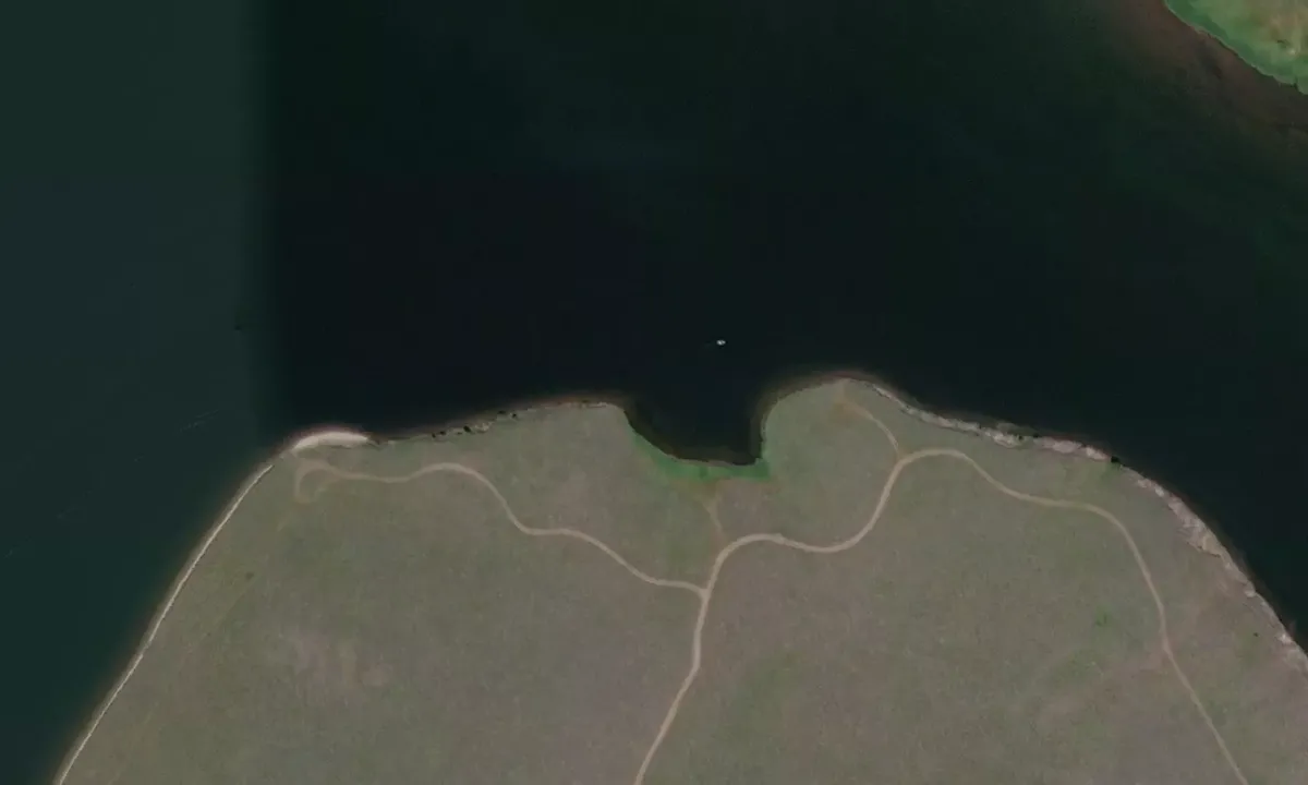 Satelite image of Horse Butte