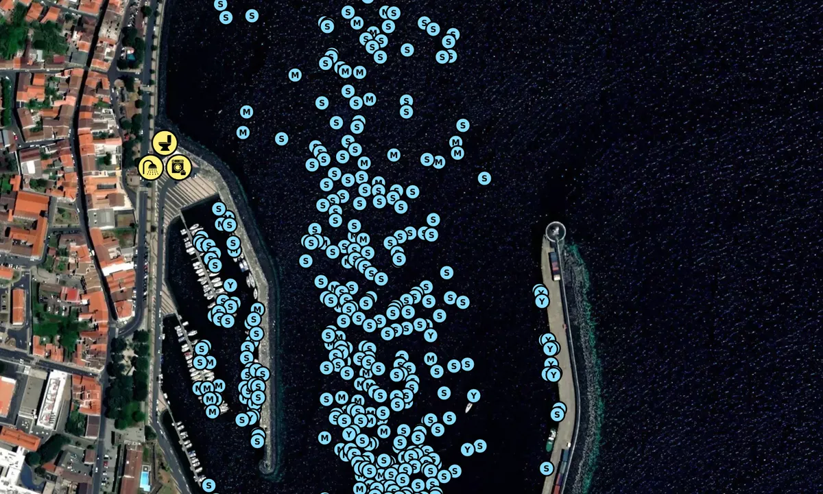 Satelite image of Horta