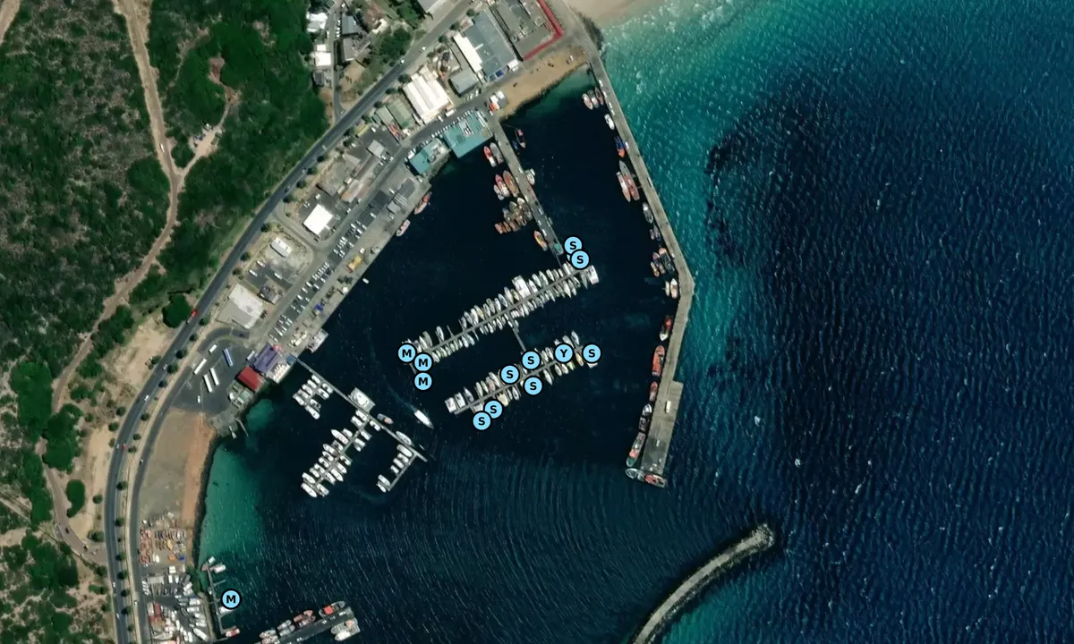 Satelite image of Hout Bay Yacht Club - Cape Town