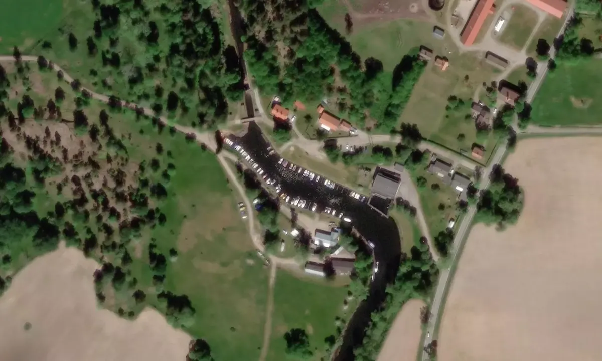 Satelite image of Hovetorp