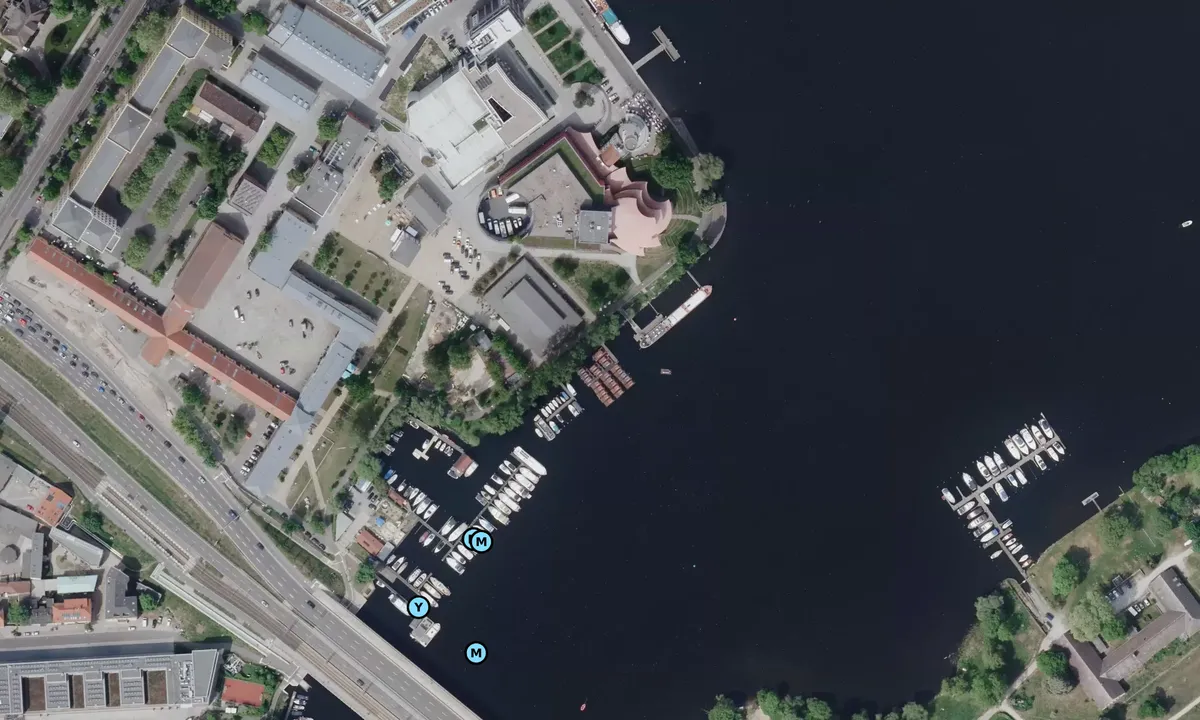 Satelite image of Huckleberry - Potsdam