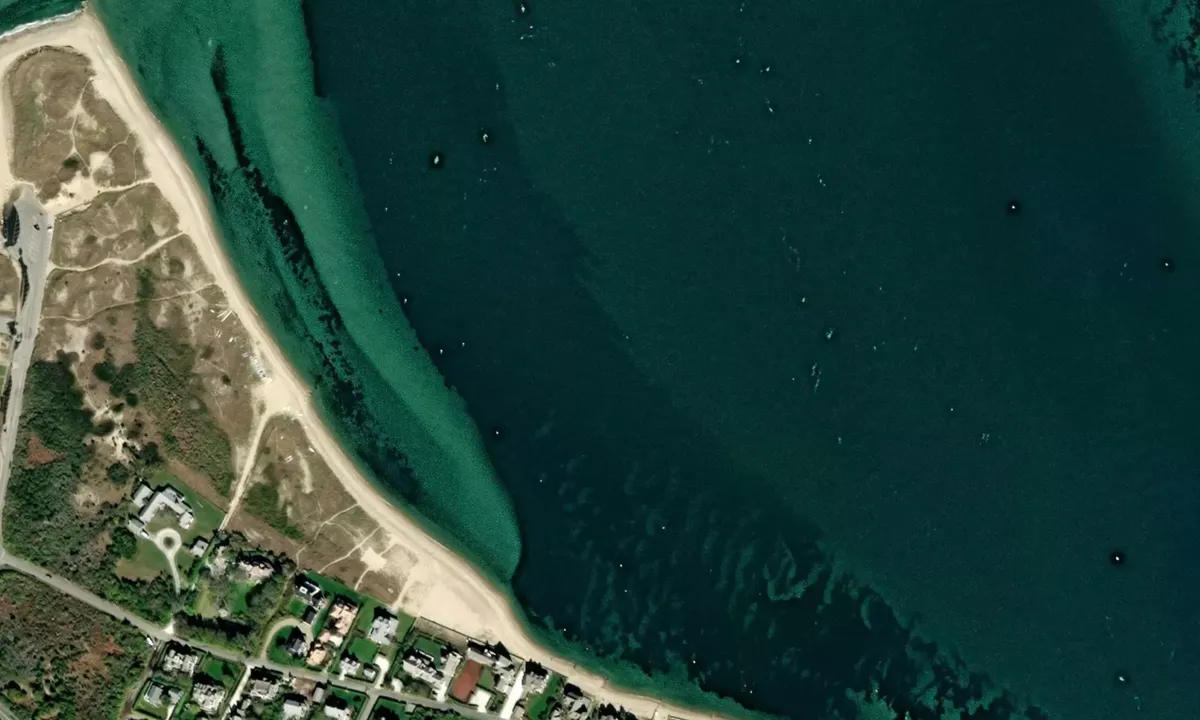 Flyfoto av Hulbert Ave Beach