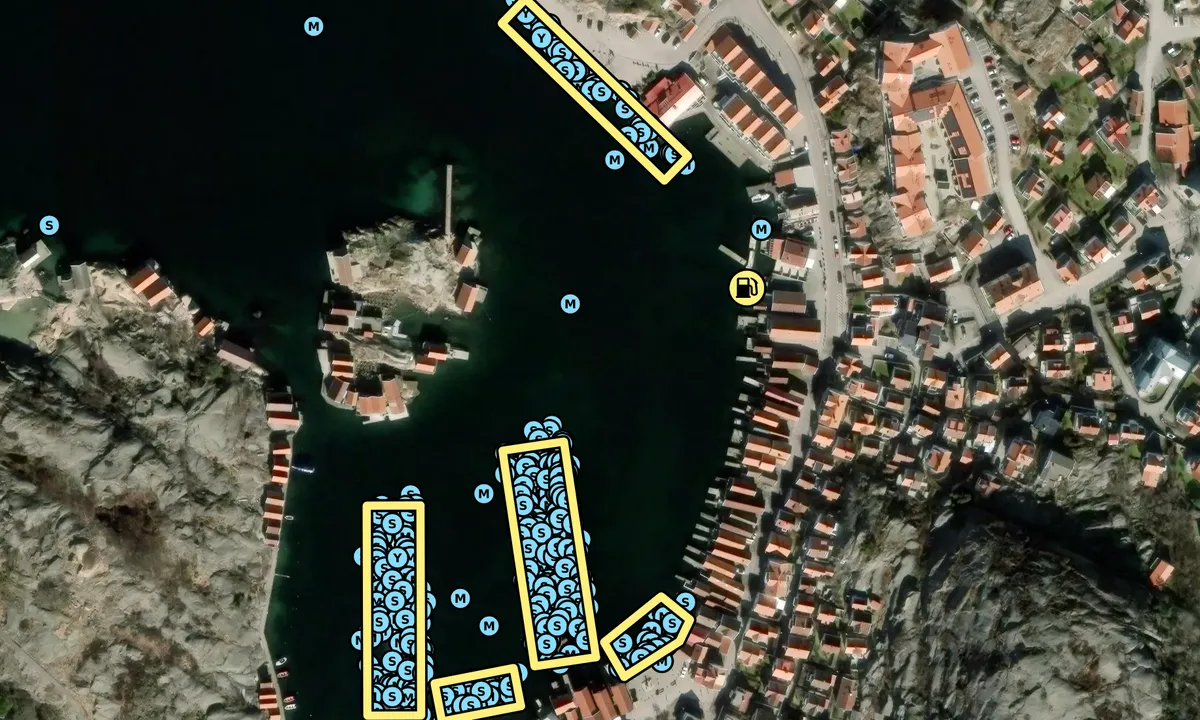 Satelite image of Hunnebostrand