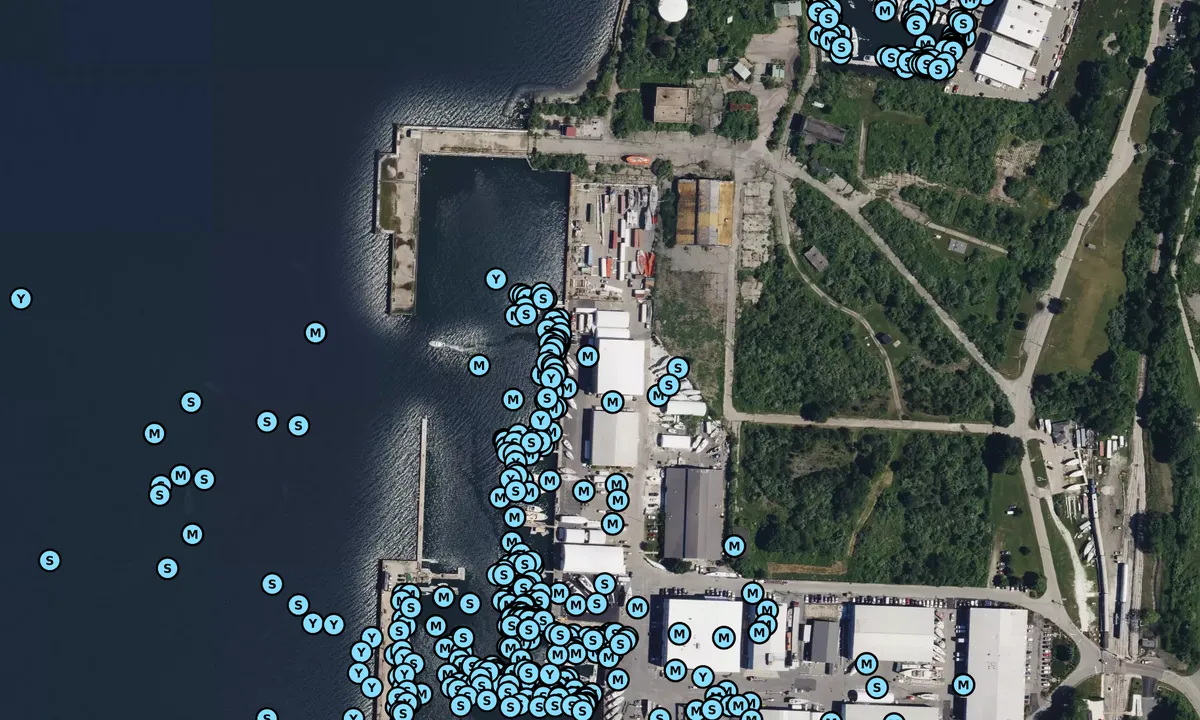 Satelite image of Hunt Yachts