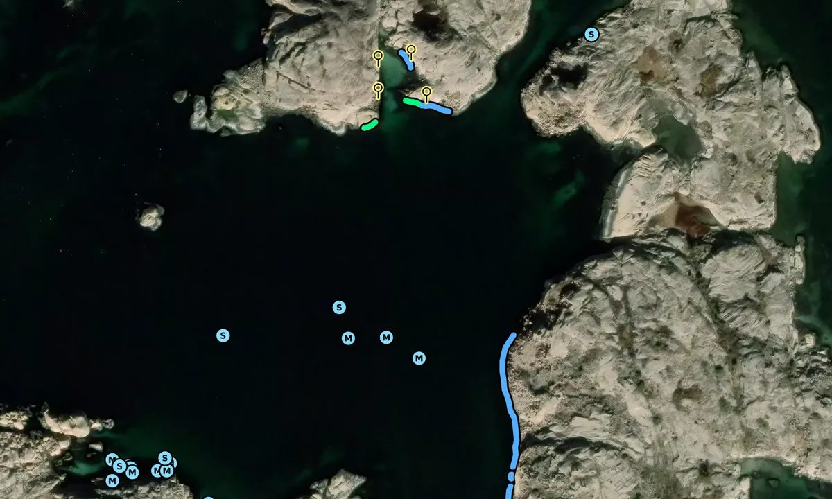 Satelite image of Huöarna och Flatholmen