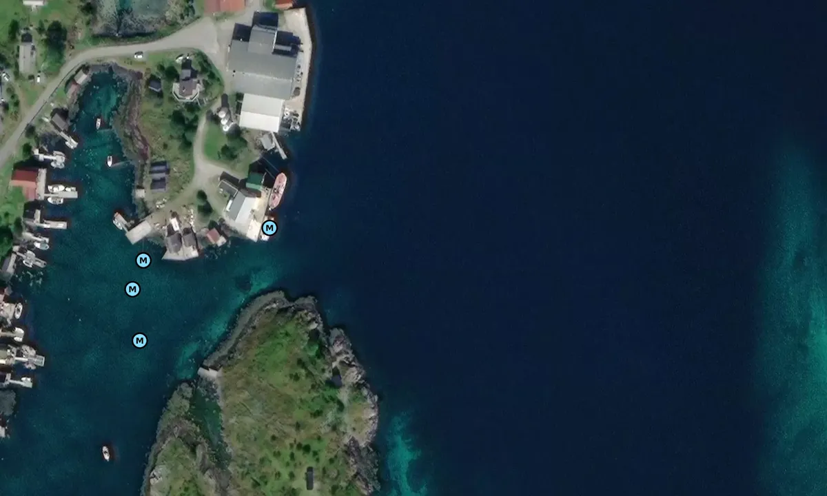 Satelite image of Husvær