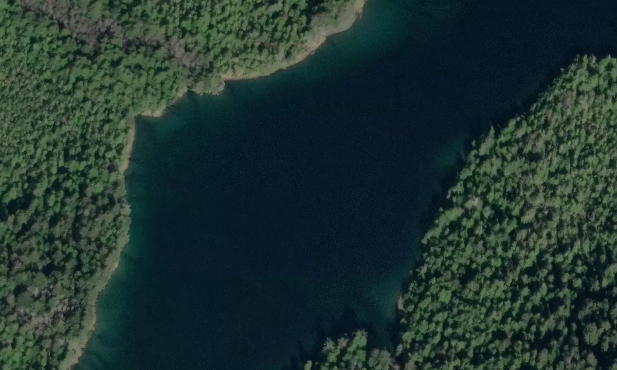 Satelite image of Hutton Inlet