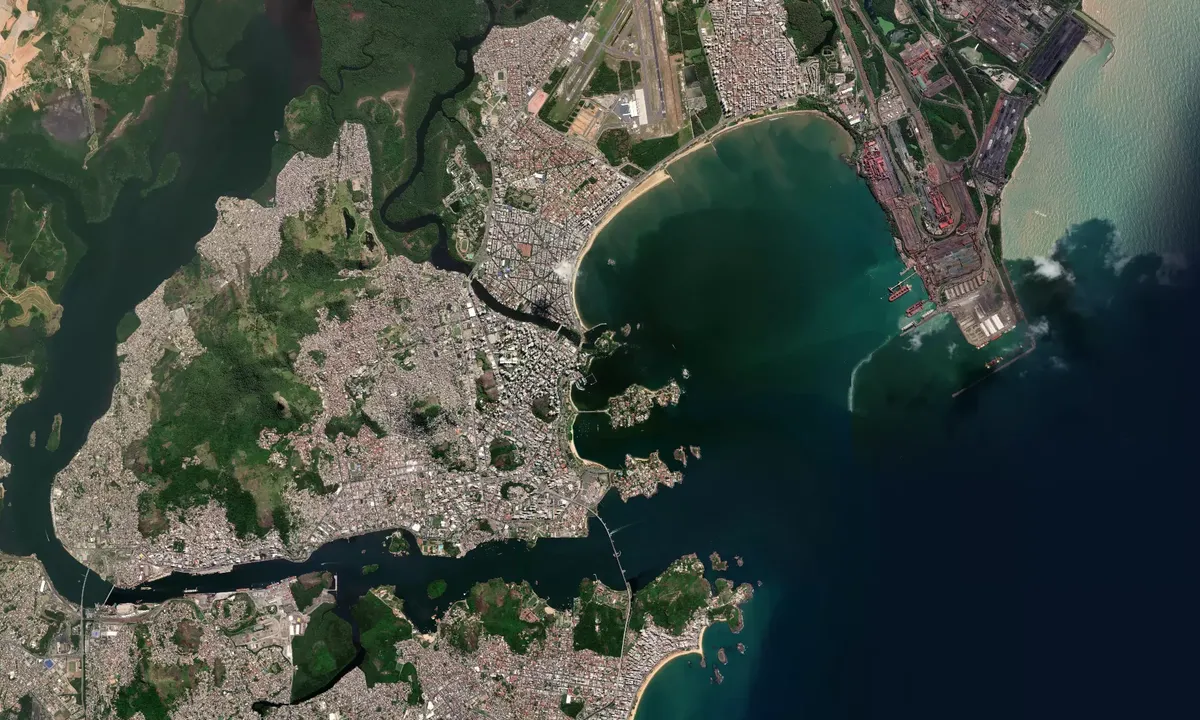 Flyfoto av Iate Clube de Espirito Santo (ICES)