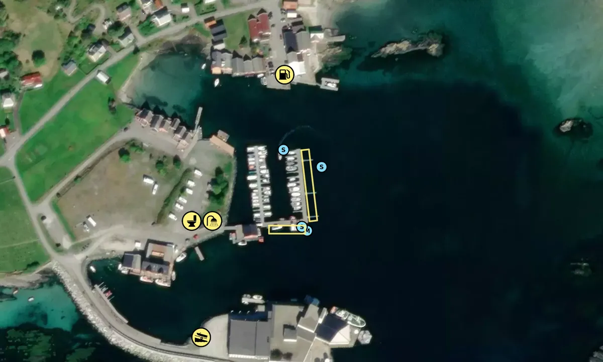 Satelite image of Iglandsvik